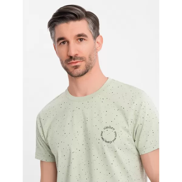  Cămaşă OMBRE OM-TSFP-0186 MENTĂ 