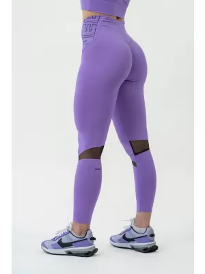 FIT Activewear jambiere cu talie înaltă 443 LILA Nebbia