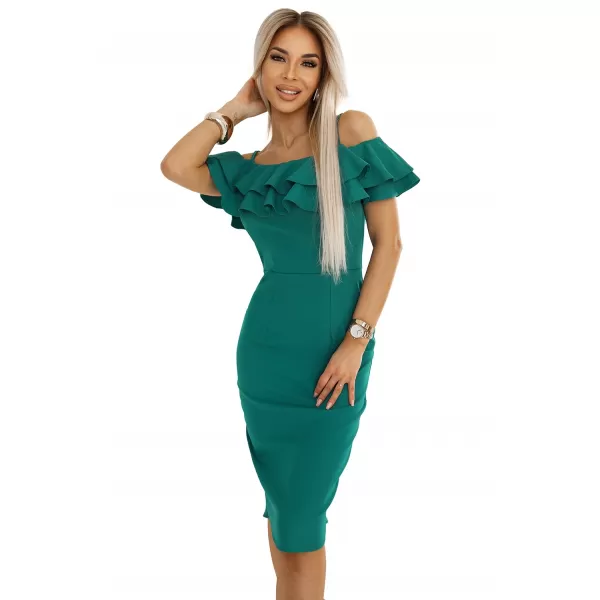  Rochie NUMOCO CARMEN 599-2 KAKI 