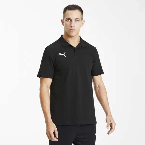  Tricou pentru bărbați PUMA TEAMGOAL 23 CASUALS POLO 656579_03 PUMA NEGRU 
