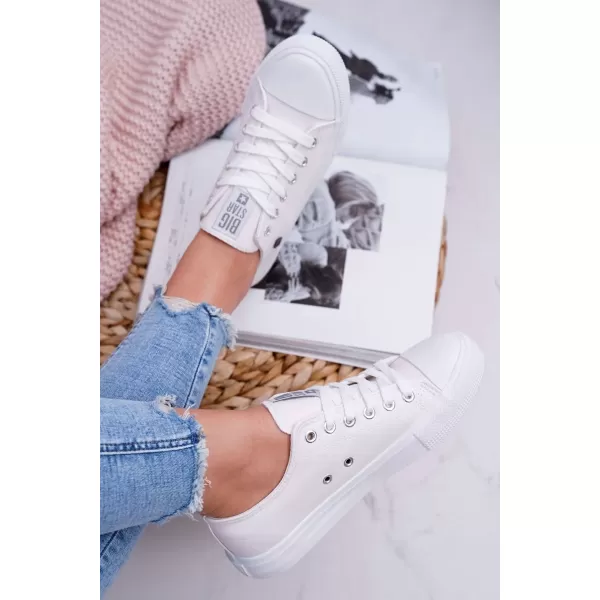  Adidași de damă BIG STAR V274869 WHITE Pantofi Big Star 