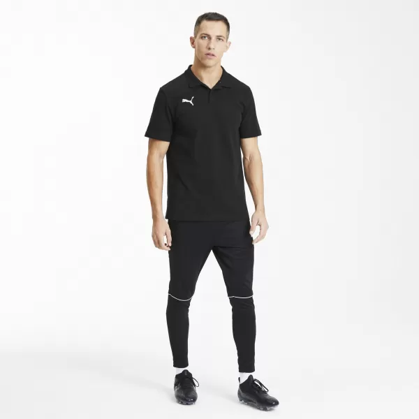  Tricou pentru bărbați PUMA TEAMGOAL 23 CASUALS POLO 656579_03 PUMA NEGRU 