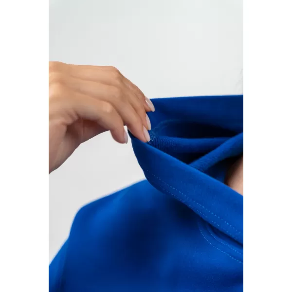  Hanorac oversize cu glugă GYM RAT 256 BLUE Nebbia 