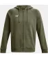 Hanorac pentru bărbați UNDER ARMOUR RIVAL FLEECE FZ HOODIE 1379767-390 VERDE