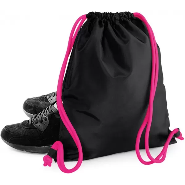  | BG 110 BLACK/FUCHSIA BagBase 