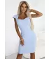 Rochie NUMOCO 318-8 ALBASTRU DESCHIS