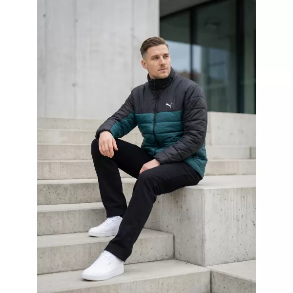  Jachetă pentru bărbați PUMA ESS PADDED JACKET 685210-75 VERDE 