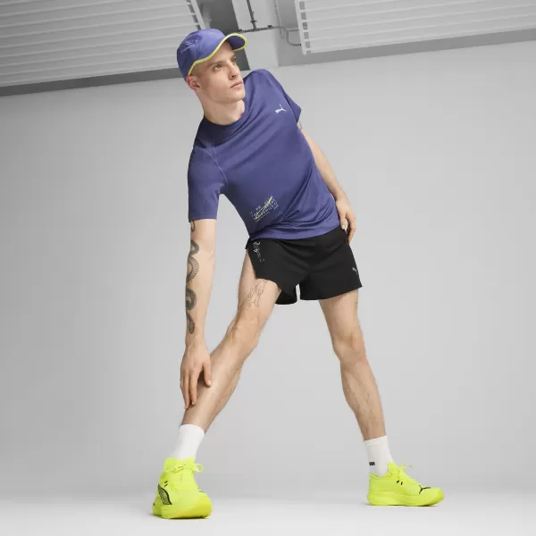  Cămaşă PUMA EVERYDAY KNIT PERF SS TEE? M 526631_46 CRISTAL ALBASTRU 