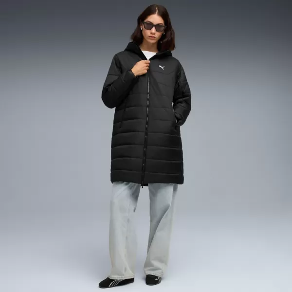  Palton de damă PUMA ESS HOODED PADDED PARKA 685232-01 NEGRU 