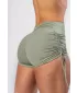 Pantaloni scurți push-up cu șireturi STRONG BEAUTY 429 LIGHT VERDE Nebbia