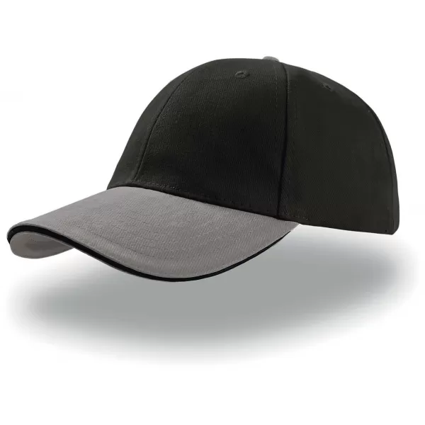  Capac ATLANTIS | Liberty Sandwich NEGRU GRI/NEGRU 