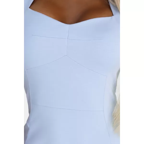  Rochie NUMOCO 318-8 ALBASTRU DESCHIS 