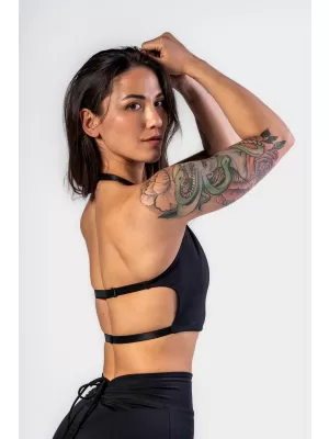 Deni x Sports tank top 309 BLACK Nebbia