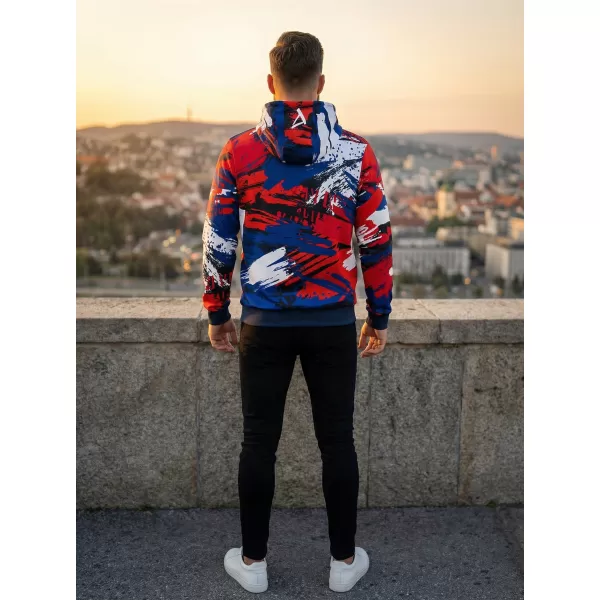  Premium cu hanorac funcțional pentru bărbați ALTISPORT VOJ/ALM036SL/MI01 SL 