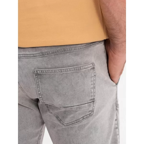  Pantaloni scurţi OMBRE OM-SRDS-0135 GRI DESCHIS 