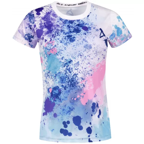  Tricou funcțional premium pentru femei ALTISPORT VOJ/ALW055TR01 VIOLET/ALBASTRU 