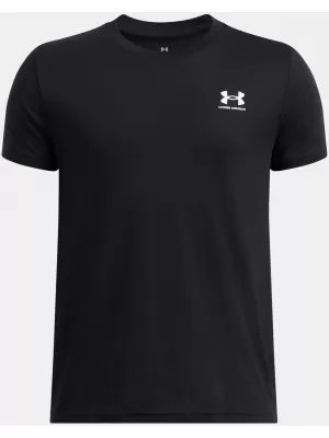 Tricou băieți UNDER ARMOUR B SPORTSTYLE LC SS 1389962-001 NEGRU