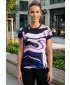 Tricou funcțional premium pentru femei ALTISPORT VOJ/ALW099TR01 MOV NEGRU