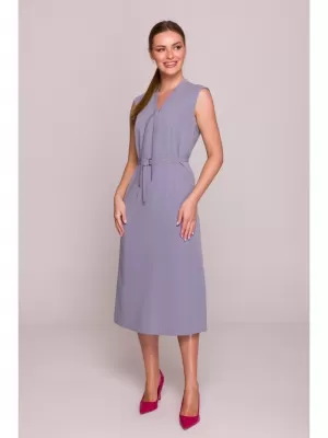 Rochie STYLOVE S410 GRI PORUMBEL