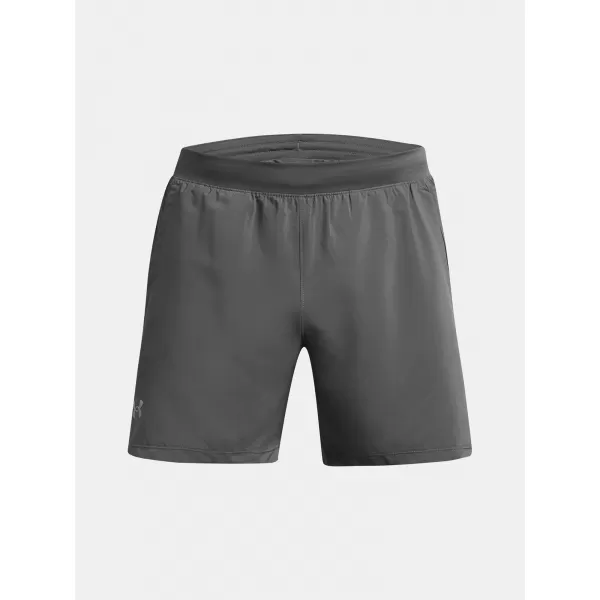  Pantaloni scurți pentru bărbați UNDER ARMOUR LAUNCH 5'' SHORTS 1382617-025 GRI 