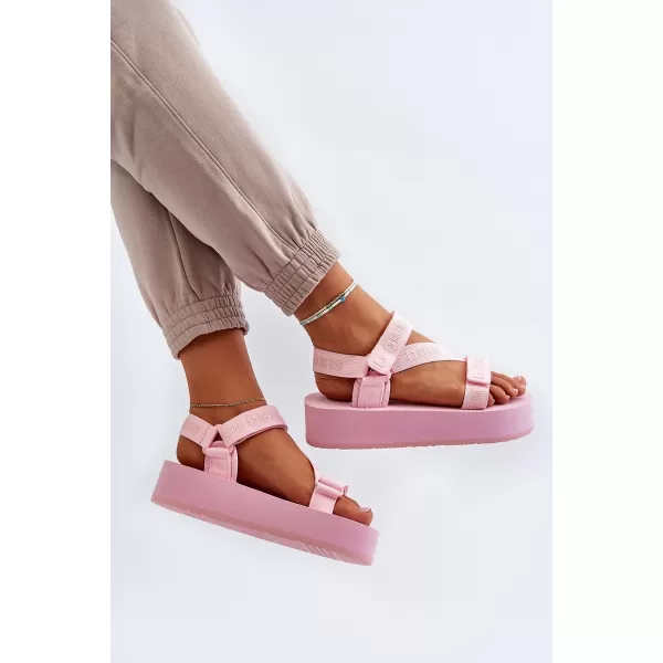  Sandale dama BIG STAR NN274A533 ROZ Pantofi Big Star 