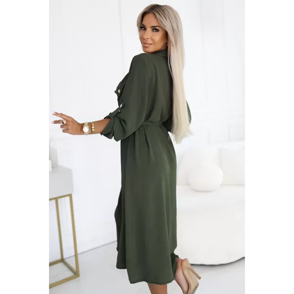  Rochie NUMOCO 531-5 KAKI 
