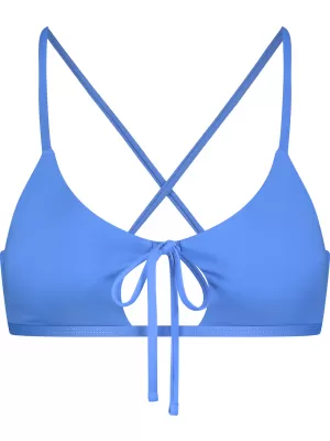 Bikini pentru femei - partea de sus NORDBLANC NBSSS8211 ALBASTRU