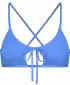 Bikini pentru femei - partea de sus NORDBLANC NBSSS8211 ALBASTRU