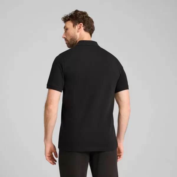  Mens t -thirt cu guler PUMA ESS PIQUE POLO 682554-01 NEGRU 