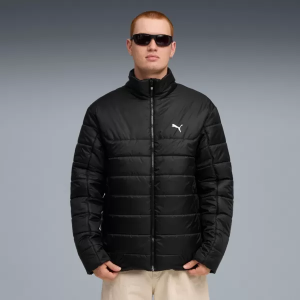  Jachetă pentru bărbați PUMA ESS PADDED JACKET 685210-01 NEGRU 