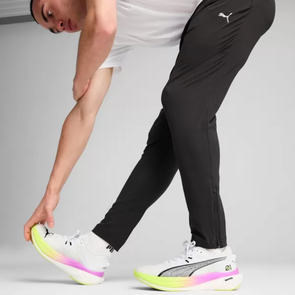  Pantaloni PUMA M RUN VELOCITY TAPERED PANT 526775-01 NEGRU 