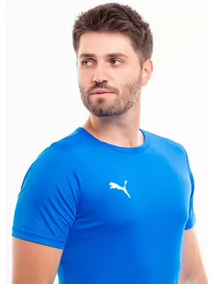 Jersey pentru bărbați PUMA TEAMRISE MATCHDAY JERSEY 706132-02 ALBASTRU