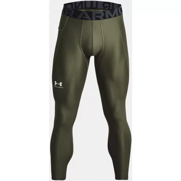  Jambiere pentru bărbați UNDER ARMOUR HG ARMOUR LEGGINGS 1361586-390 VERDE 