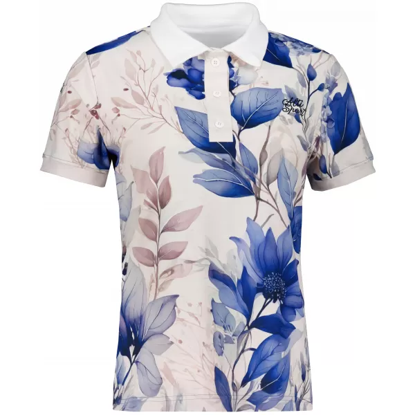  Tricou funcțional pentru femei cu guler premium ALTISPORT VOJ/ALW102TR05 BEJ 