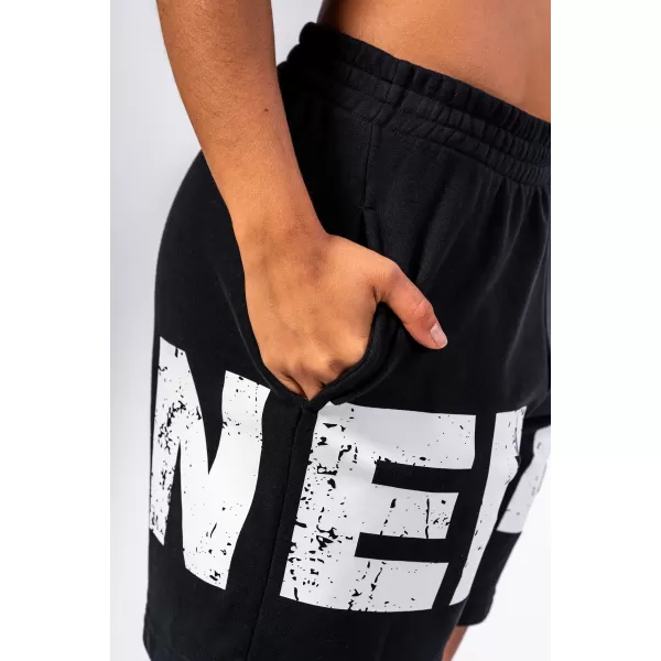  Pantaloni scurți pentru transpirație MUSCLE MOMMY 624 BLACK Nebbia 6 inch 