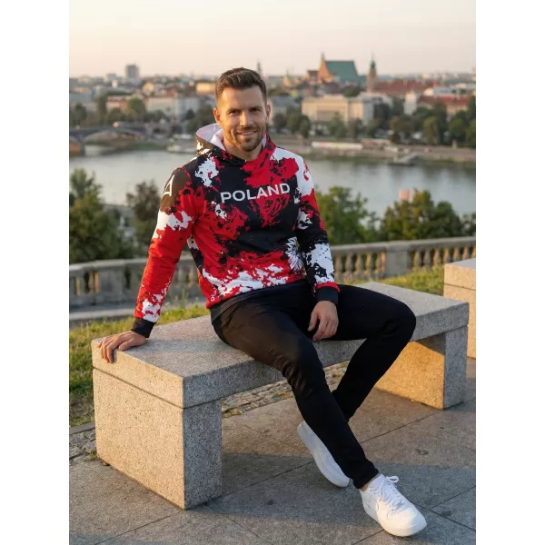  Premium cu hanorac funcțional pentru bărbați ALTISPORT VOJ/ALM036PL/MI01 PETE 
