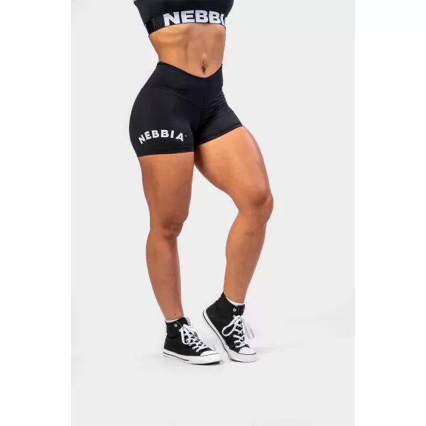  Pantaloni scurți clasici HERO cu talie înaltă 582 BLACK Nebbia 