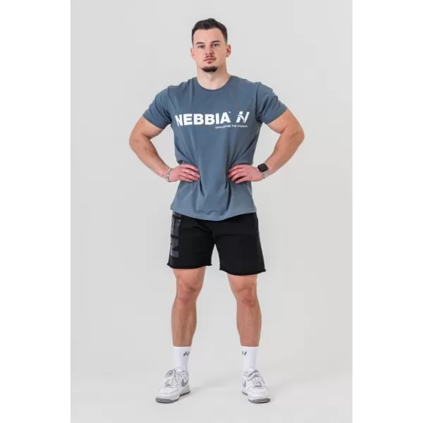  Tricou GYM ESSENTIALS 380 GREY Nebbia 