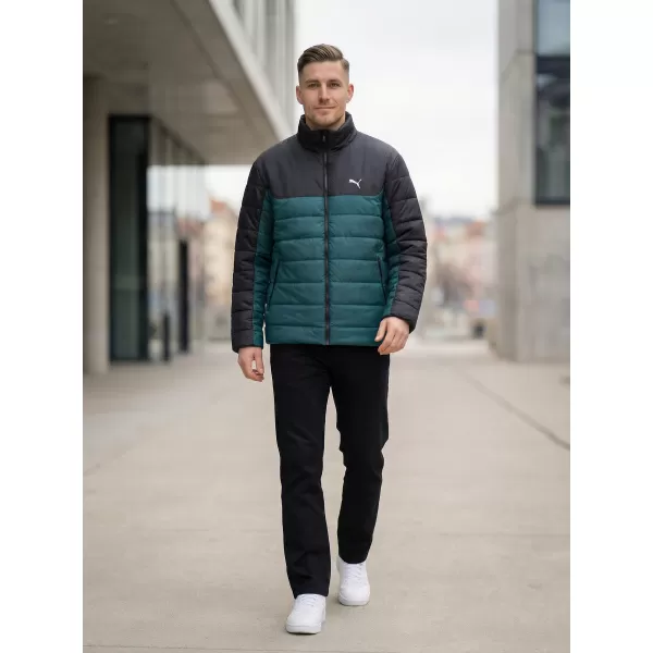  Jachetă pentru bărbați PUMA ESS PADDED JACKET 685210-75 VERDE 