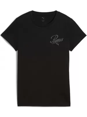 Cămaşă PUMA ESS SCRIPT TEE 684982-01 NEGRU