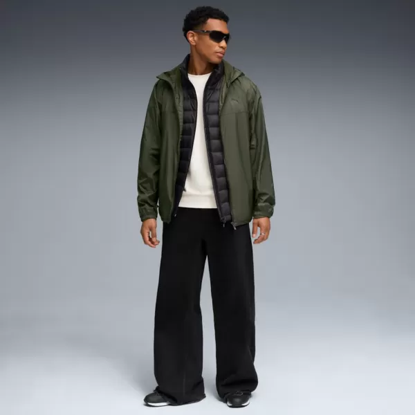  Windbreaker PUMA ESS REGULAR WINDBREAKER 684625-70 VERDE 