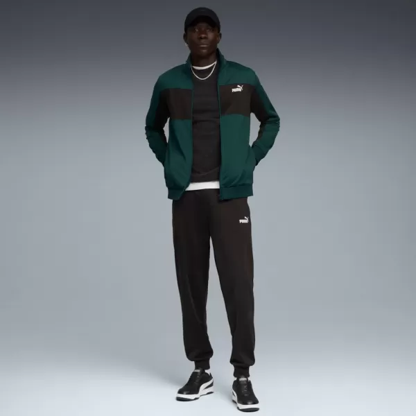  Set pentru bărbați PUMA POLY COLORBLOCK SUIT 687304-75 VERDE 