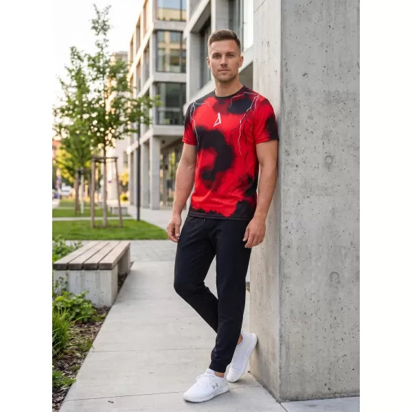  Premium funcțional pentru bărbați ALTISPORT VOJ/ALM113TR01 ROŞU 