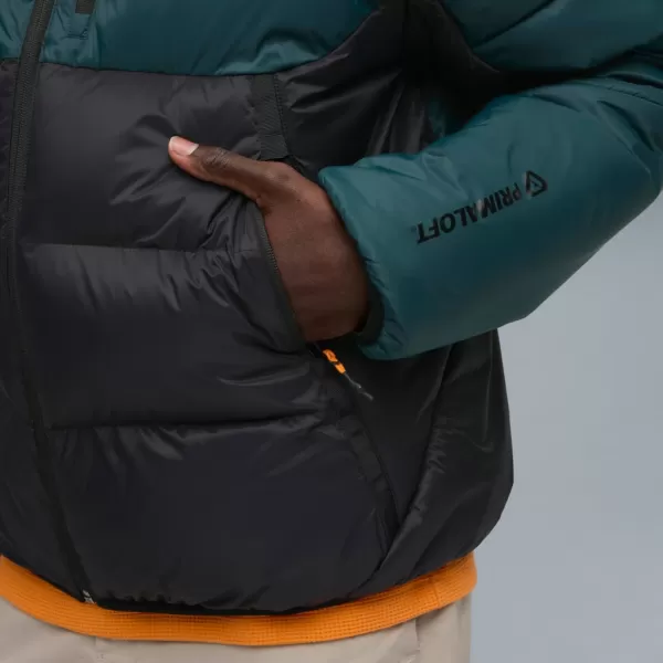  Jachetă pentru bărbați PUMA TECH PRIMALOFT PUFFER JACKET 632165-75 VERDE 