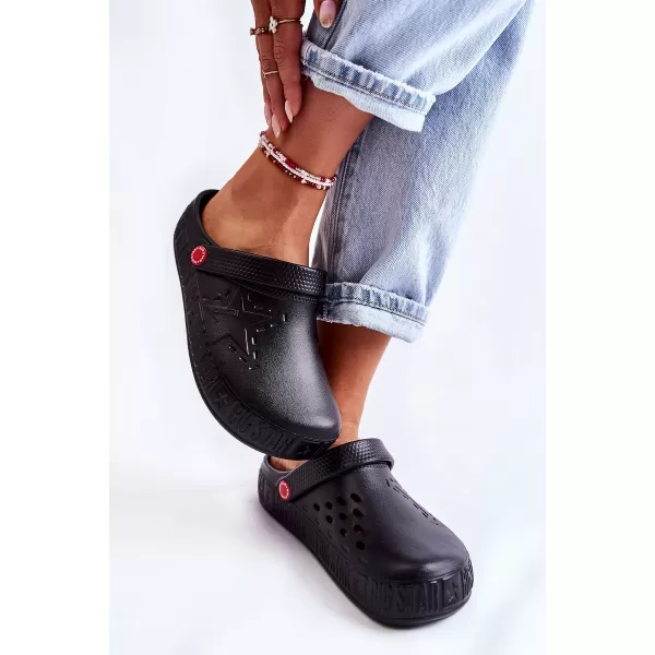  Papuci dama BIG STAR II275001 NEGRI Pantofi Big Star 