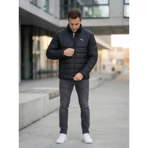  Jachetă pentru bărbați PUMA ESS PADDED JACKET 685210-01 NEGRU 