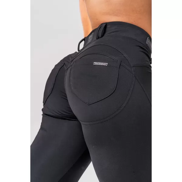  Jambiere evazate Bubble Butt 2.0 POWER LIFT 308 BLACK Nebbia 