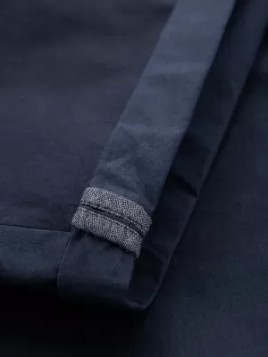 Pantaloni scurţi OMBRE OM-SRCS-0197 ALBASTRU MARIN