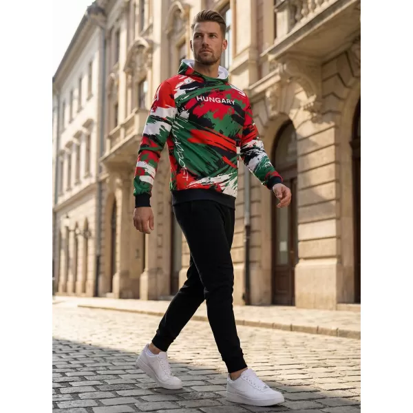  Premium cu hanorac funcțional pentru bărbați ALTISPORT VOJ/ALM036HU/MI01 HU 