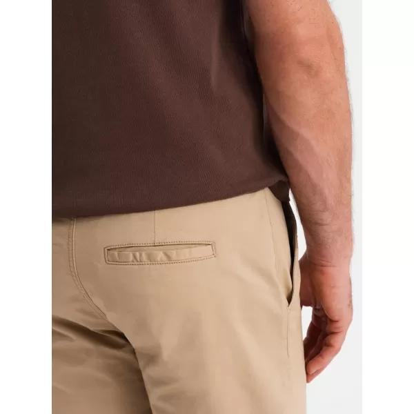  Pantaloni scurţi OMBRE OM-SRCS-0197 BEJ 